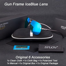 Load image into Gallery viewer, SPLOV Classic Pilot Sunglasses For Men And Women Polarized