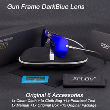 Load image into Gallery viewer, SPLOV Classic Pilot Sunglasses For Men And Women Polarized