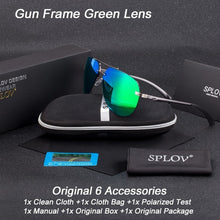Load image into Gallery viewer, SPLOV Classic Pilot Sunglasses For Men And Women Polarized