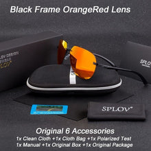 Load image into Gallery viewer, SPLOV Classic Pilot Sunglasses For Men And Women Polarized
