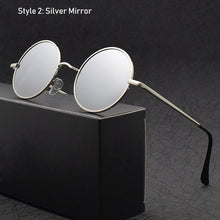 Load image into Gallery viewer, Polarized Vintage Retro Round Sunglasses