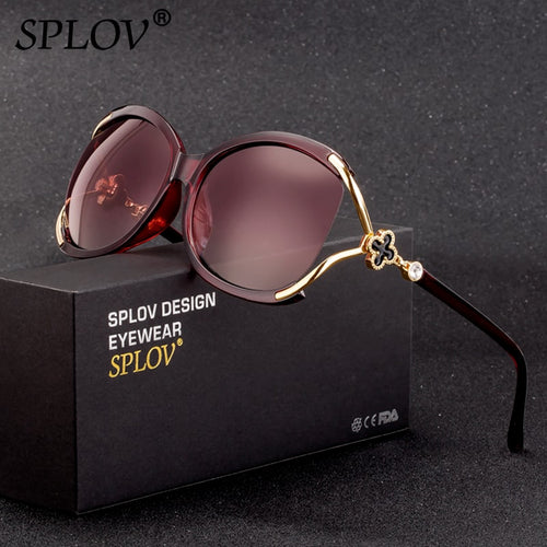 SPLOV Retro Women Polarized Sunglasses Yuppie Style
