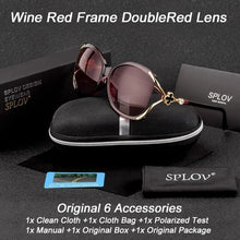 Load image into Gallery viewer, SPLOV Retro Women Polarized Sunglasses Yuppie Style