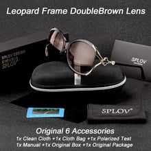Load image into Gallery viewer, SPLOV Retro Women Polarized Sunglasses Yuppie Style