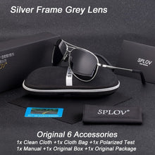Load image into Gallery viewer, SPLOV Classic Fashion Pilot Driving Sunglasses