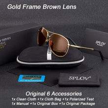Load image into Gallery viewer, SPLOV Classic Fashion Pilot Driving Sunglasses