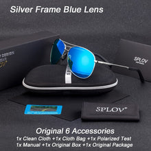Load image into Gallery viewer, SPLOV Classic Fashion Pilot Driving Sunglasses