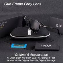 Load image into Gallery viewer, SPLOV Classic Fashion Pilot Driving Sunglasses