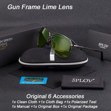 Load image into Gallery viewer, SPLOV Classic Fashion Pilot Driving Sunglasses