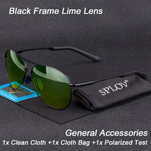 Load image into Gallery viewer, SPLOV Classic Fashion Pilot Driving Sunglasses