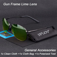 Load image into Gallery viewer, SPLOV Classic Fashion Pilot Driving Sunglasses
