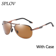Load image into Gallery viewer, SPLOV Retro Fashion Pilot Driving Sunglasses
