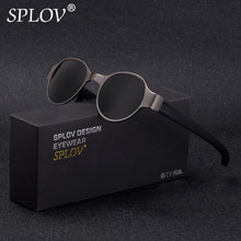 Load image into Gallery viewer, SPLOV New SteamPunk Style Round Sunglasses