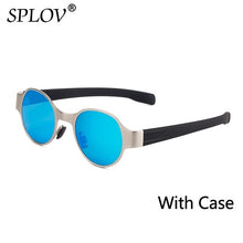 Load image into Gallery viewer, SPLOV New SteamPunk Style Round Sunglasses