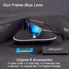 Load image into Gallery viewer, SPLOV New Fashion Men Polarized Sunglasses