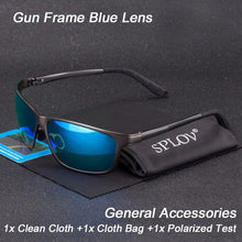 Load image into Gallery viewer, SPLOV New Fashion Men Polarized Sunglasses